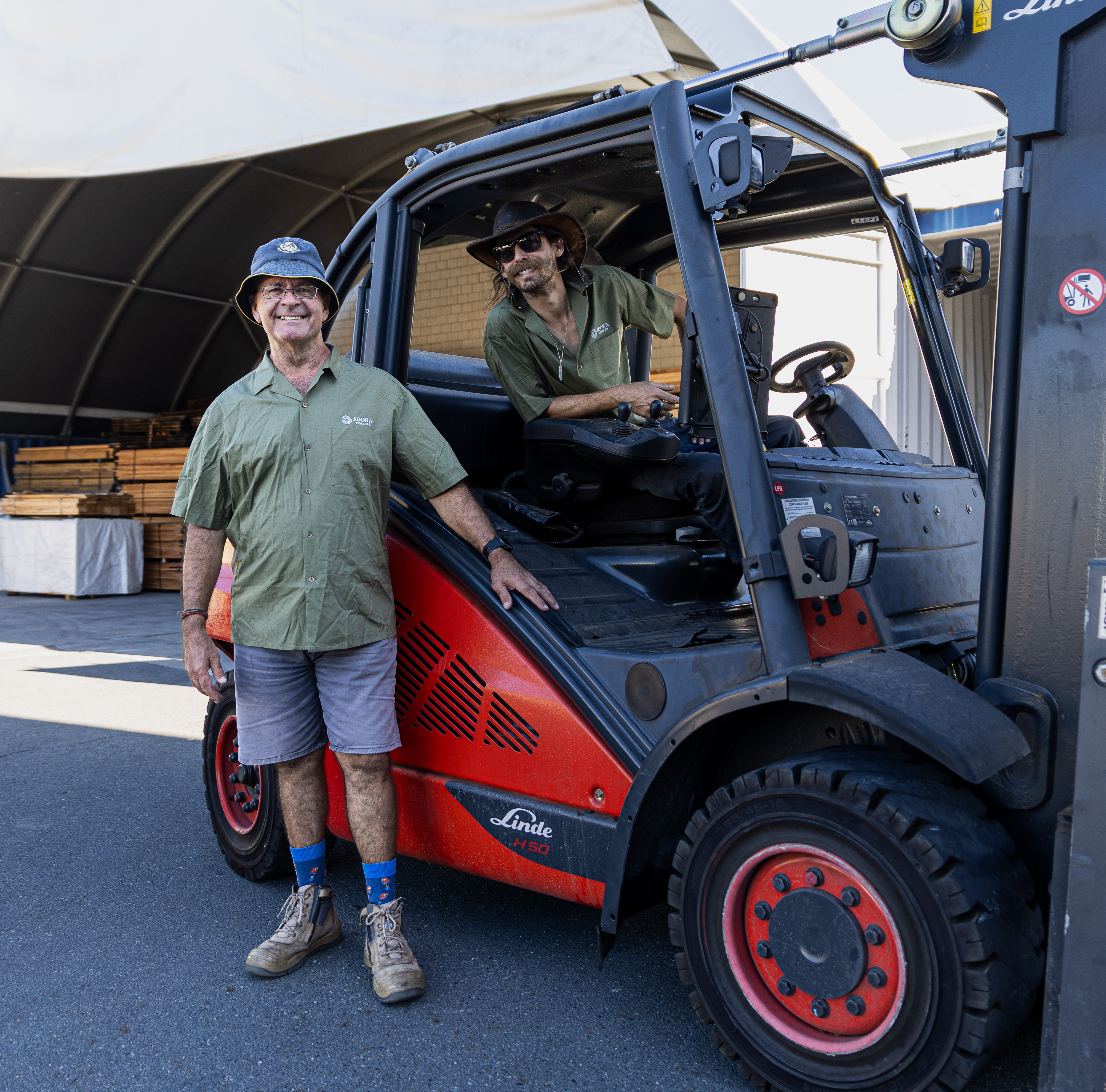 The Origins of Agora Timbers